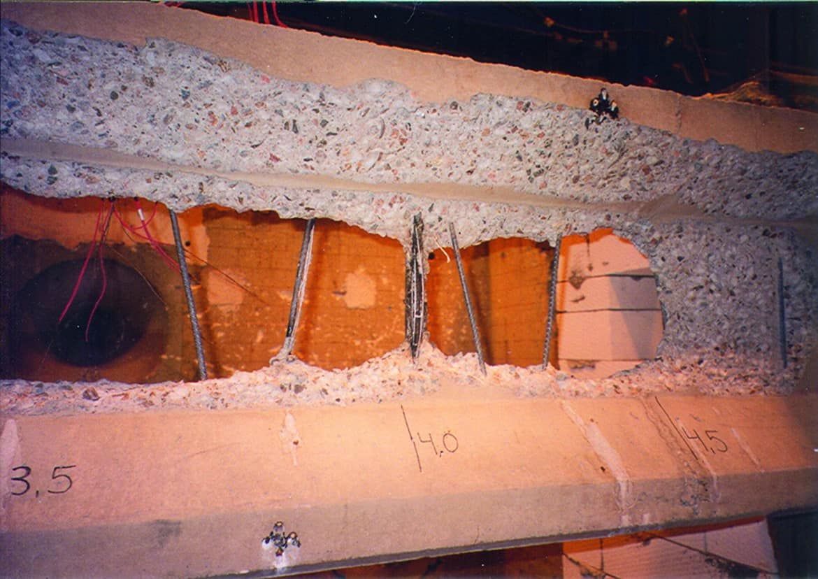 Concrete fire spalling - Building Connection